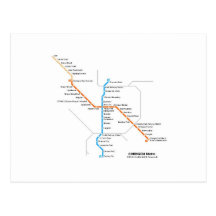 Chengdu subway wens kaarten