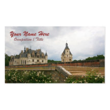 Chenonceau Modèle De Carte De Visite