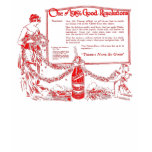 Chero Cola Red 1919 illustration New Year's Peace Tshirt