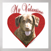 Chessie mon affiche de Valentine