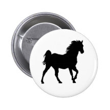 Cheval Badges Avec Agrafe