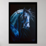 Cheval baroque poster