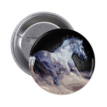Cheval dans l'action badge