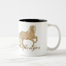 Cheval de Haflinger Mug À Café
