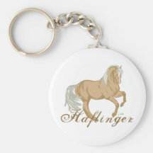Cheval de Haflinger Porte-clef