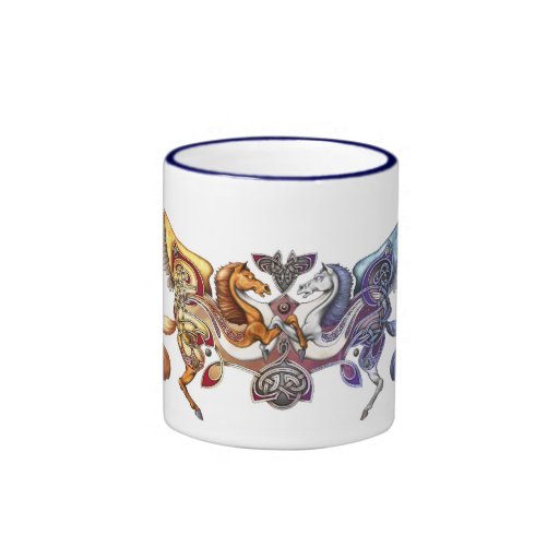 Cheval de Sun, tasse de cheval de lune