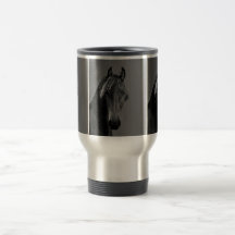 Cheval fauve tasse à café
