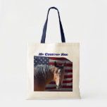 Cheval quart américain et drapeau des États-Unis - Sacs Fourre-tout