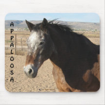 Cheval repéré par Appaloosa Tapis De Souris