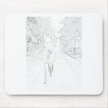 cheval tapis de souris
