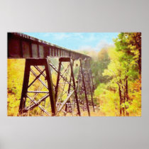 Chevalet de train posters