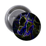 Chevaux de Blacklight Badge