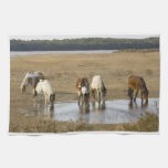 CHEVAUX SAUVAGES SERVIETTES ÉPONGE
