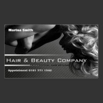 Cheveux et salon de beauté [entièrement personnali cartes de visite