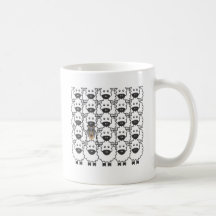 Chez les moutons mug à café