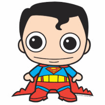 Chibi Superman Photo Sculpture
