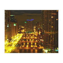 Chicago, 2010 canvas afdrukken