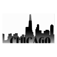 CHICAGO 3 CARTES DE VISITE PERSONNELLES