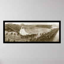 Chicago contre la photo 1905 du Michigan Poster