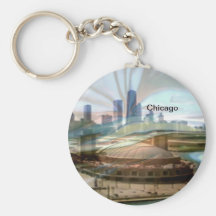 Chicago, multiproducten, huis, elektronika sleutelhanger