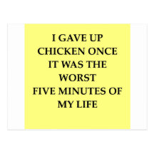 CHICKEN2.jpg Carte Postale