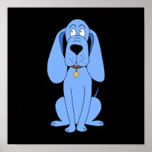 Chien bleu. Chien Posters