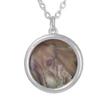 Chien de basset-hound pendentifs personnalisés