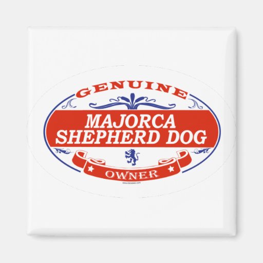 Chien de berger de Majorca Magnets Pour Réfrigérateur