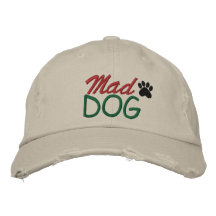 CHIEN FOU par SRF Casquette De Baseball