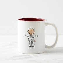 Chiffre masculin T-shirts et cadeaux de bâton d'in Tasse