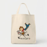 Chiffre T-shirts et cadeaux de bâton de cowboy Sac De Toile