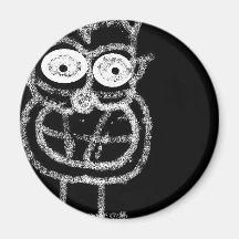 Chillin de HIBOU Magnets