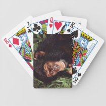 Chimpansee speelkaarten