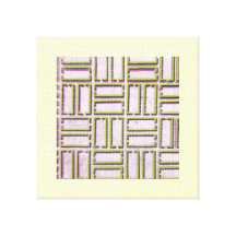 "Chinees Labyrint " Stretched Canvas Afdrukken