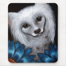 Chinese KuifHond Mousepad Muis Mat