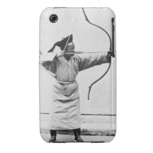 Chinese schutter, c.1870 (foto b/w) Case-Mate iPhone 3 hoesjes