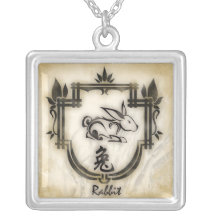Chinois le Lapin de zodiaque de Pendentif