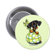 Chiot de sac à Pinscher de dobermann Badges