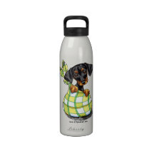 Chiot de sac à Pinscher de dobermann Bouteille
