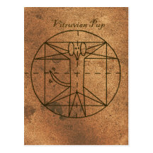 Chiot de Vitruvian Cartes Postales