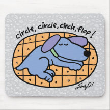 CHIOTS canins colorés Tapis De Souris