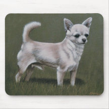 Chiwawa de Smoothcoat - se tenant (mâle) Tapis De Souris