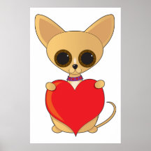 Chiwawa Valentine Posters
