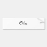 Chloe Autocollant Pour Voiture