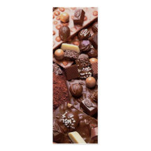 chocolat de signet de choco cartes de visite professionnelles