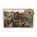 ~ Chocolat Lombart (1900s) ~ Le pont Saint-Michel Cartes Postales