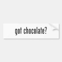 Chocolat obtenu ? adhésif pour voiture