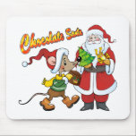 Chocolat Père Noël tapis de souris