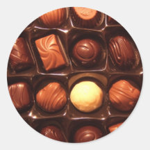 CHOCOLATS BELGES ADHÉSIFS