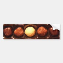 CHOCOLATS BELGES AUTOCOLLANTS POUR VOITURE